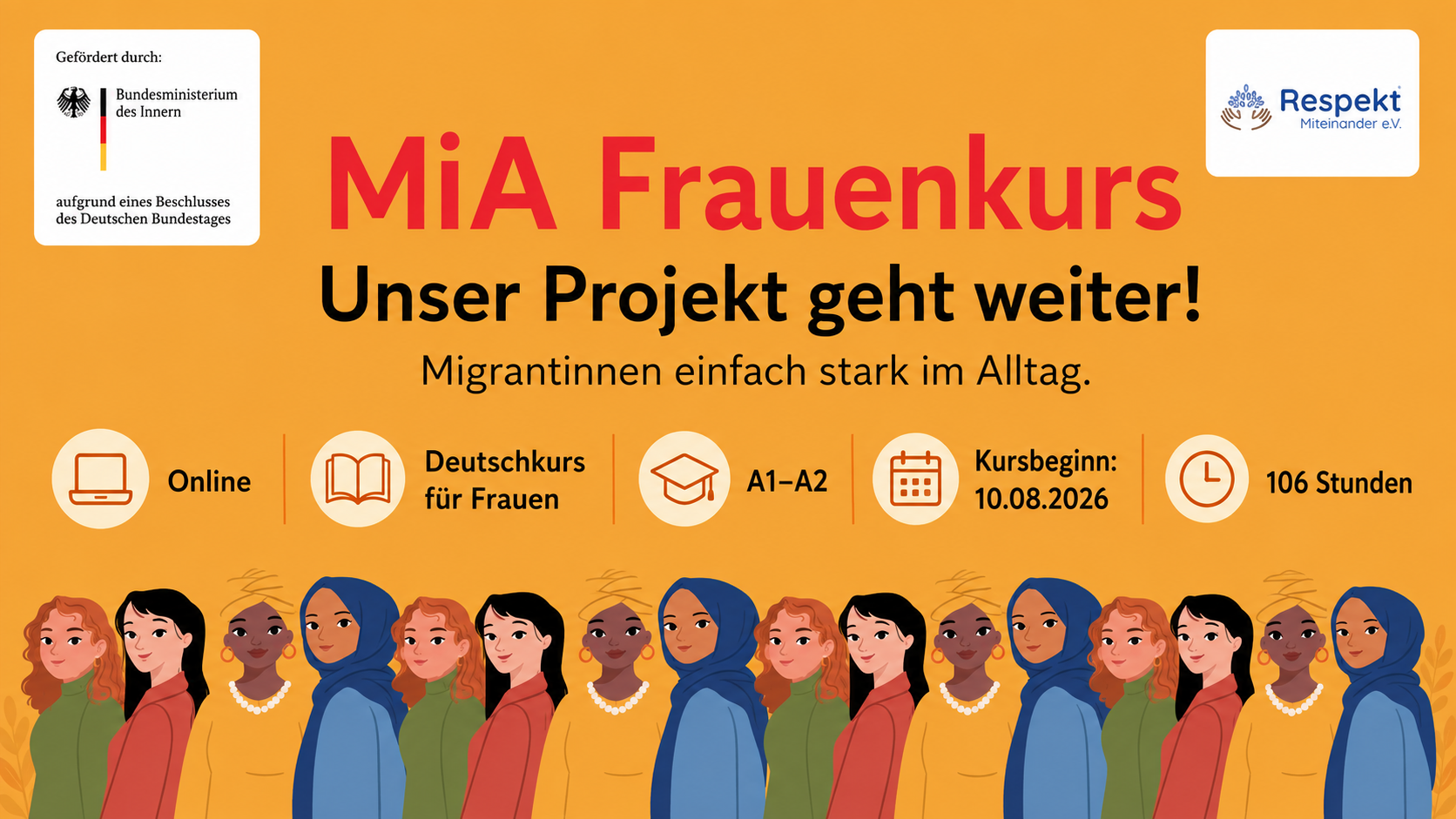 MiA Frauenkurs – Migrantinnen einfach stark im Alltag