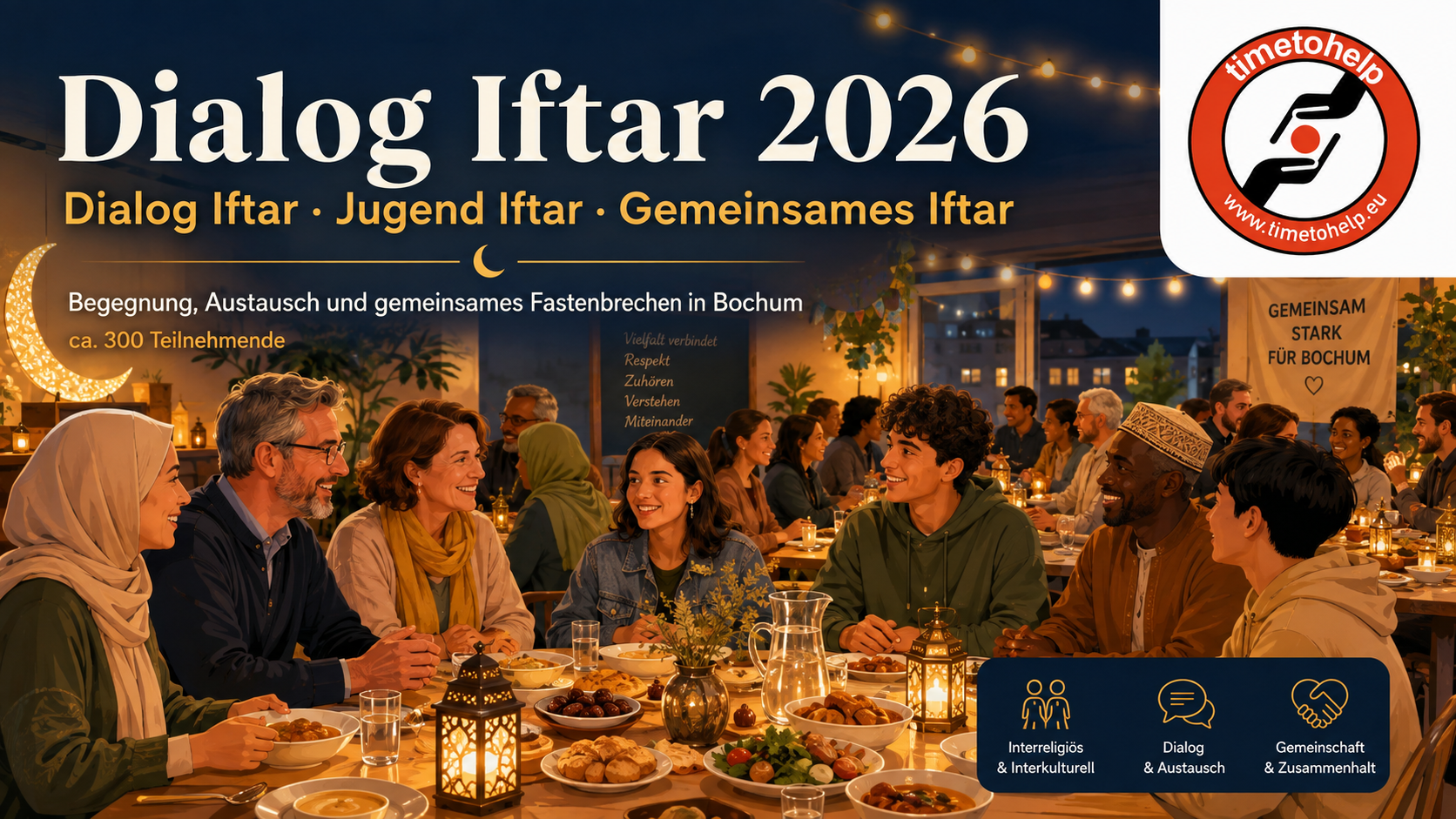 Dialog Iftar 2026 – Gemeinsam an einem Tisch
