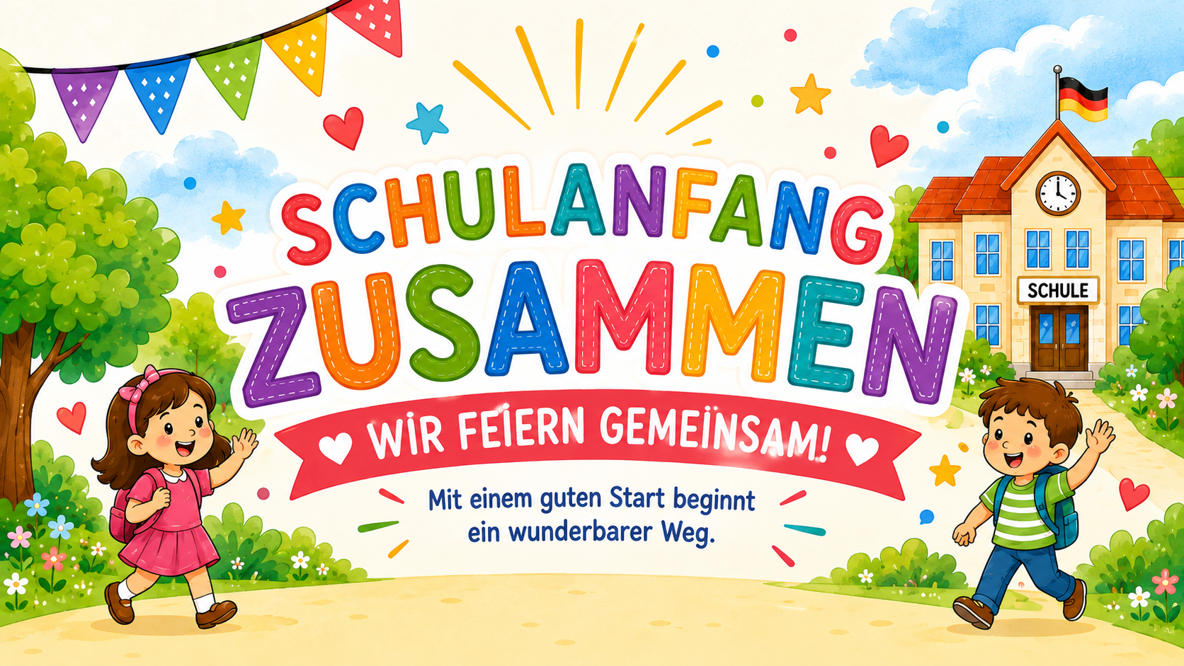 🎒 Schulanfang 2026 🎉