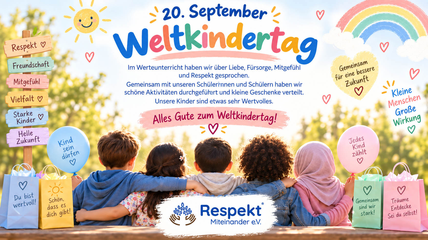 🌍 20. September – Weltkindertag