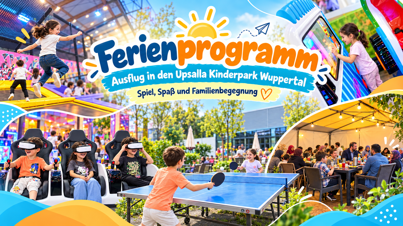 Spiel, Spaß und Begegnung im Upsala Kinderpark! 🎉
