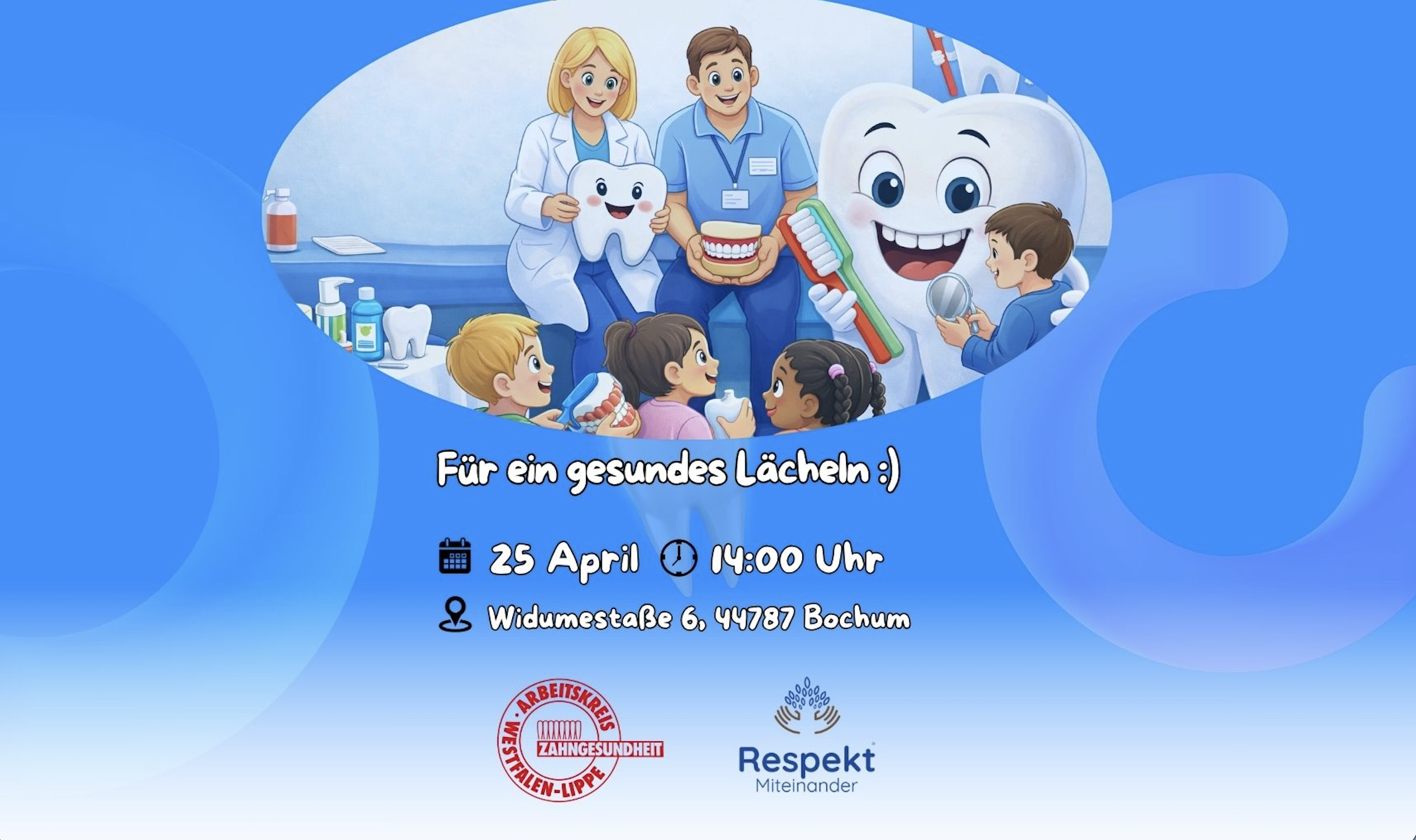 🦷✨ Zahngesundheitsaktion bei Respekt Miteinander e.V. ✨🦷
